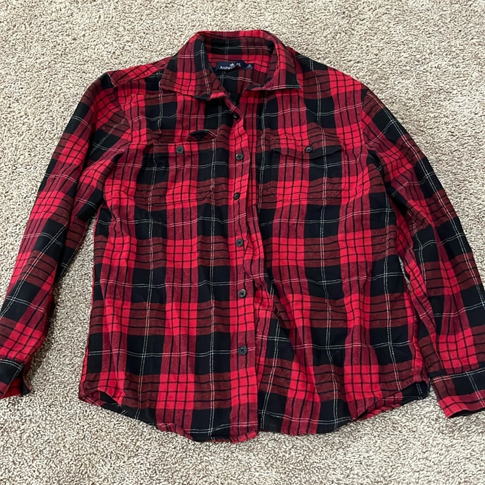 Rainforest Red Flannel